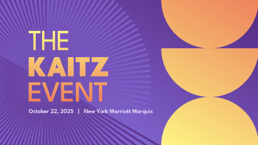 The Kaitz Event - October 22 2025 NY Marriott Marquis
